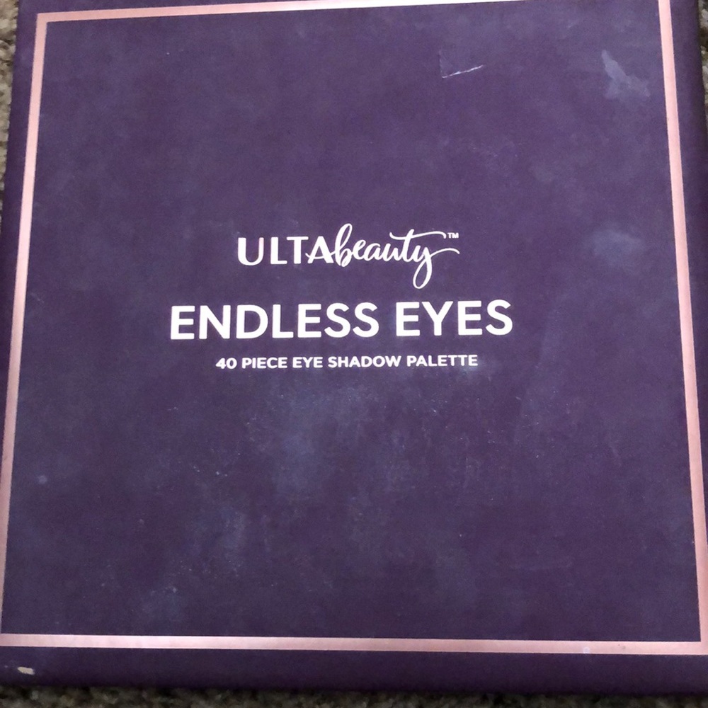 Endless eyes 40 peice eyeshadow palette